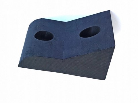 Odbojnik gumowy do bram skrzydłowych