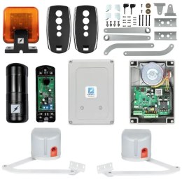 ETM-FOLD Napęd bramy dwuskrzydłowej na szerokie słupki Elektrobim