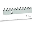 Listwa zębata metalowa do napędu bramy przesuwnej - 1mb