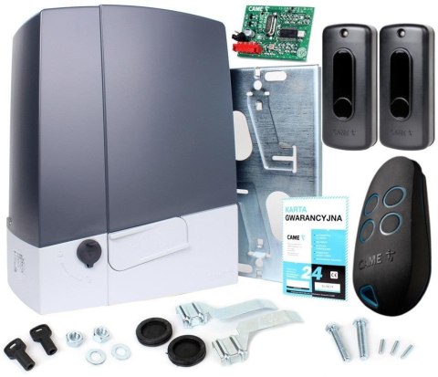 Zestaw CAME BXV 8 SAFE TOP do 800kg bram przesuwnych