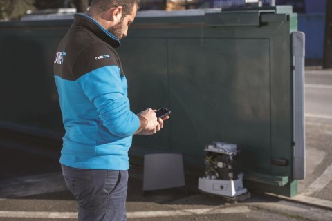 Napęd/siłownik CAME BKX08AGF BRUSHLESS do 800kg bram przesuwnych