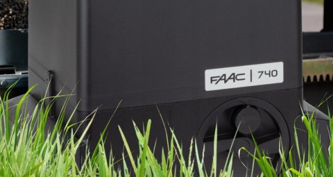 Zestaw Delta 2 SMART - FAAC 740 (Wi-Fi+LAN+BLE) do 500kg bram przesuwnych